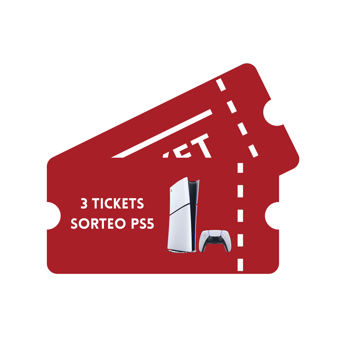 Ticket sorteo PS5